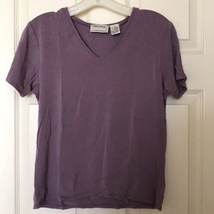REDUCED Dusty Purple Vneck Short Sleeve Tshirt